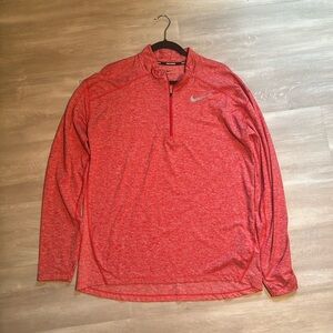 Nike red running jacket